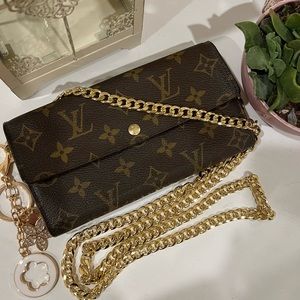 Louis Vuitton crossbody wallet